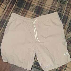 PacSun Light Tan Shorts with Drawstring